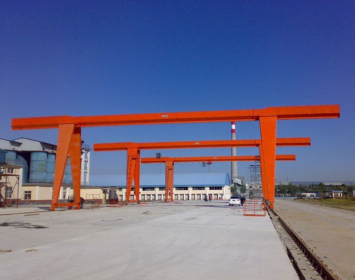 MH Light Duty mobiele één ligger Gantry kraan 10 Ton