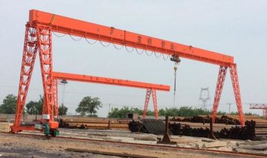 Buiten elektrische takel enkele ligger portaalkraan