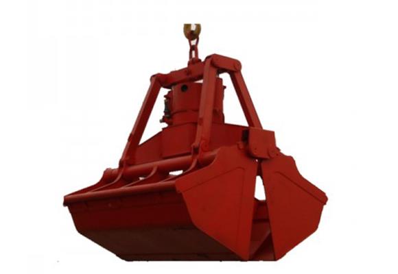 Dubbele schijf grijpemmer